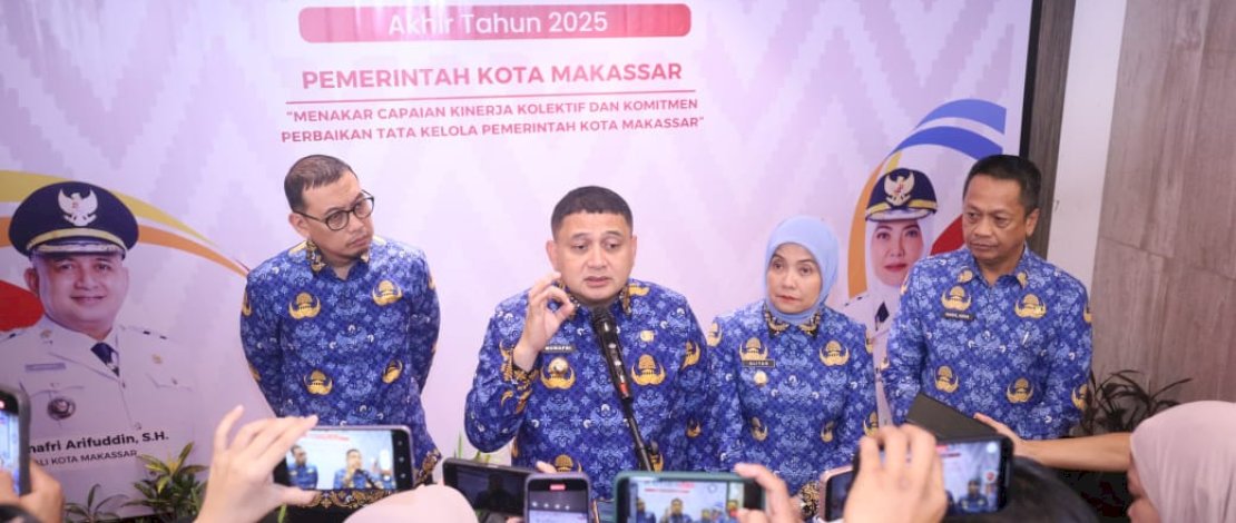 Refleksi Akhir Tahun 2025, Munafri Wajibkan OPD Respons Aduan 2x24 Jam dan Perkuat Kerja Lintas Sektor