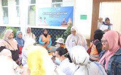 Gelar Skrining, Dinkes Luwu Timur Pastikan Kesehatan 150 Pekerja Tetap Terjaga