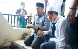 Bupati Luwu Timur Groundbreaking Pembangunan Masjid Al-Ma'un Desa Puncak Indah Malili