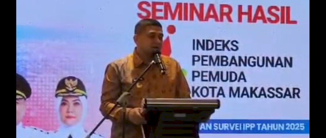 IPP Kota Makassar 2025 Meningkat, Wali Kota Munafri Dorong Lahirnya Pemuda Berdaya