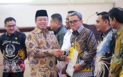 Bupati Jeneponto Hadiri Rapat Koordinasi Percepatan Penyelesaian Isu Strategis Pertanahan dan Tata Ruang di Kantor Gubernur Sulsel