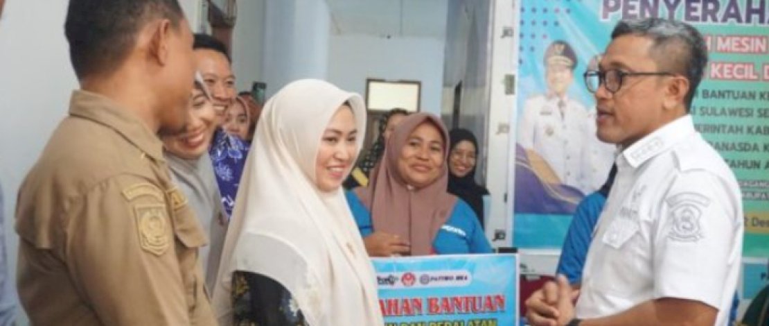 Pemkab Jeneponto Terima Bantuan Mesin untuk Perkuat Sektor IKM