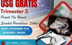 RSUD Daya Bakal Gelar USG Gratis, Catat Tanggalnya!
