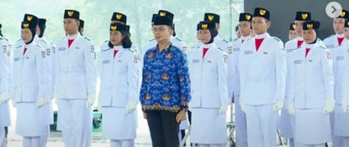 Sekcam Biringkanaya Jadi Komandan Upacara Peringatan Hari Bela Negara ke-77 di Karebosi