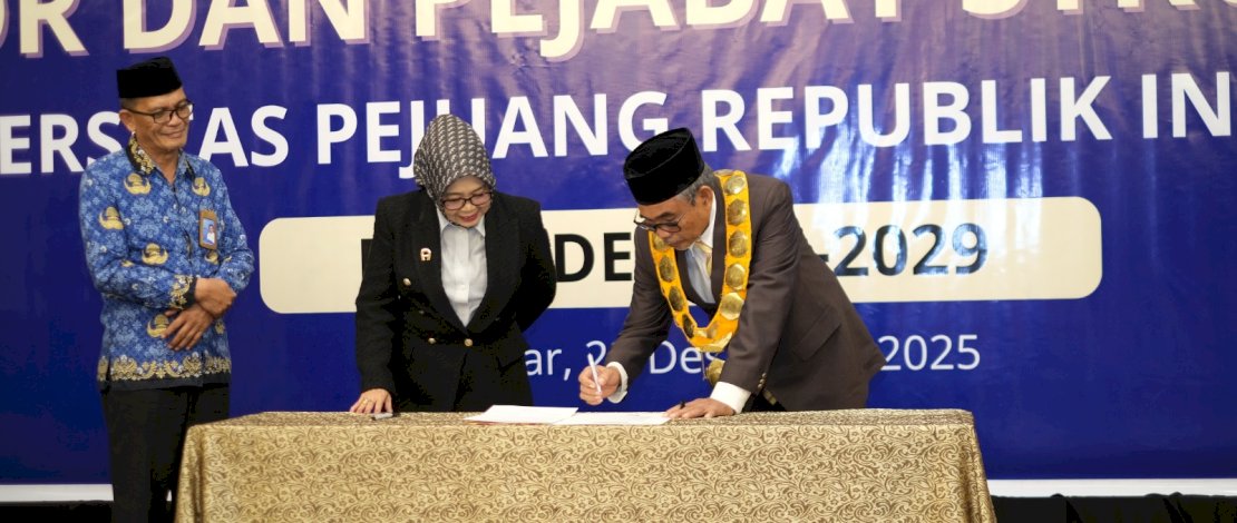 Rektor dan Pejabat Struktural UPRI Resmi Dilantik, Perkuat Kepemimpinan Institusi