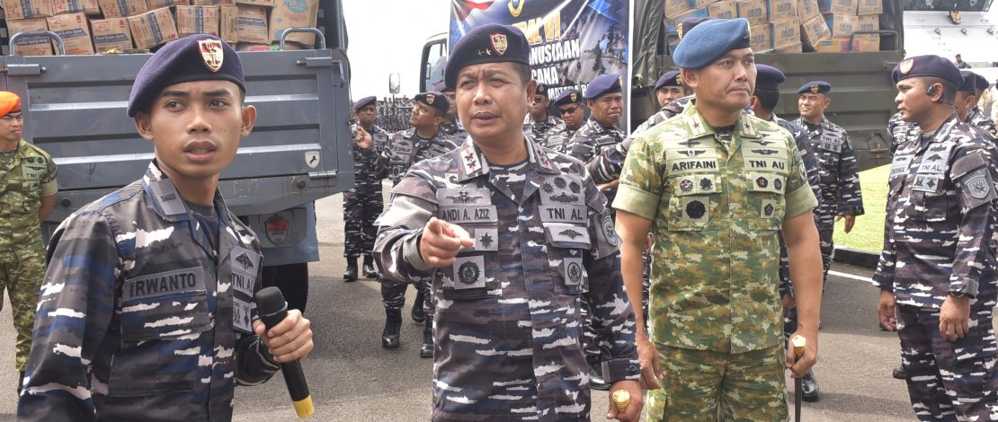 Dankodaeral VI Lepas Bantuan Kemanusiaan untuk Korban Bencana di Aceh, Sumut, dan Sumbar