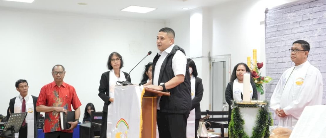 Pesan Damai Malam Natal: Munafri Tegaskan Makassar Dibangun dalam Keberagaman