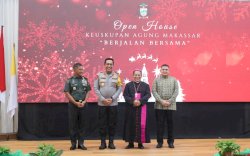 Hadiri Open House dan Silaturahmi Natal, Munafri Tekankan Perkuat Toleransi Antarumat Beragama