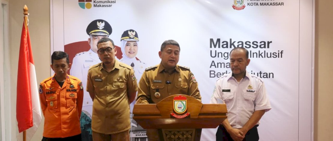 Pemkot Makassar Tetapkan Status Siaga Cuaca, Munafri Imbau Warga Tingkatkan Kewaspadaan