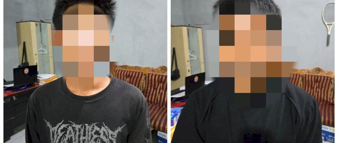 Dua pemuda pelaku penganiayaan kepada ASN di Kabupaten Bone berhasil ditangkap, Kamis, 15 Januari 2026.
