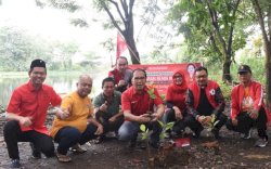 Peringati HUT Megawati Soekarnoputri, PDI Perjuangan Sulsel Tanam 79 Ribu Pohon dan Tebar Benih Ikan