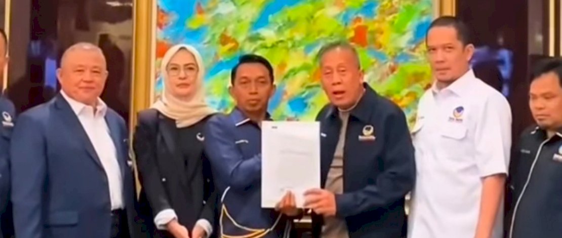 Partai Nasdem secara resmi menunjuk Syaharuddin Alrif sebagai Ketua DPW Nasdem Sulsel.