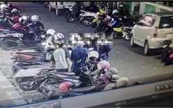 Empat Remaja di Selayar Terekam CCTV Mencuri Barang Milik Pengunjung Car Free Night