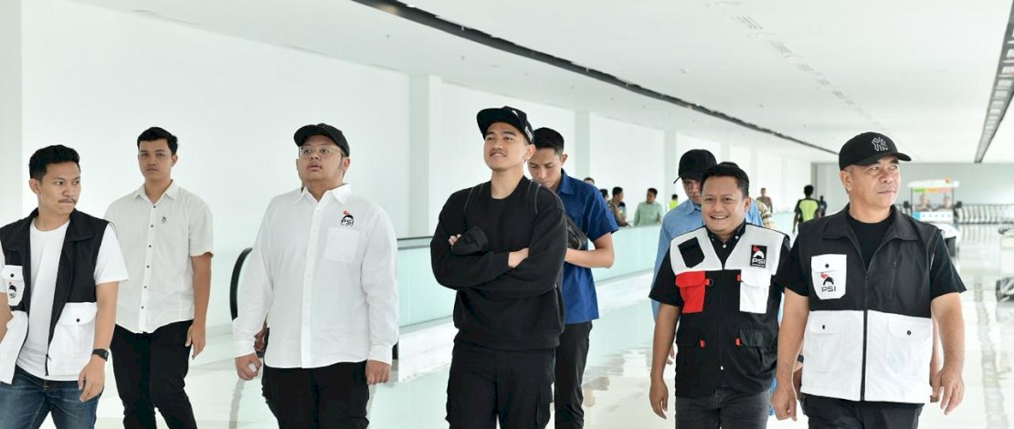 Disambut Konvoi Kader, Kaesang Kagum Antusiasme PSI Sulsel di Makassar