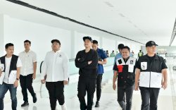 Disambut Konvoi Kader, Kaesang Kagum Antusiasme PSI Sulsel di Makassar