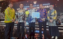 Pemkab Pinrang Raih Penghargaan Pratama Universal Health Coverage