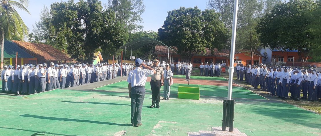 Polres Kepulauan Selayar bersama jajaran Polsek terus meningkatkan intensitas kunjungan ke sekolah-sekolah sebagai bagian dari upaya preventif dan pembinaan kepada pelajar.