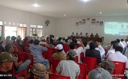 Sosialisasi PSN di Desa Harapan, Terungkap Oknum yang Minta Rp1,3 Triliun ke Pemda Luwu Timur Pernah Terpidana Kasus Pengrusakan Tanaman