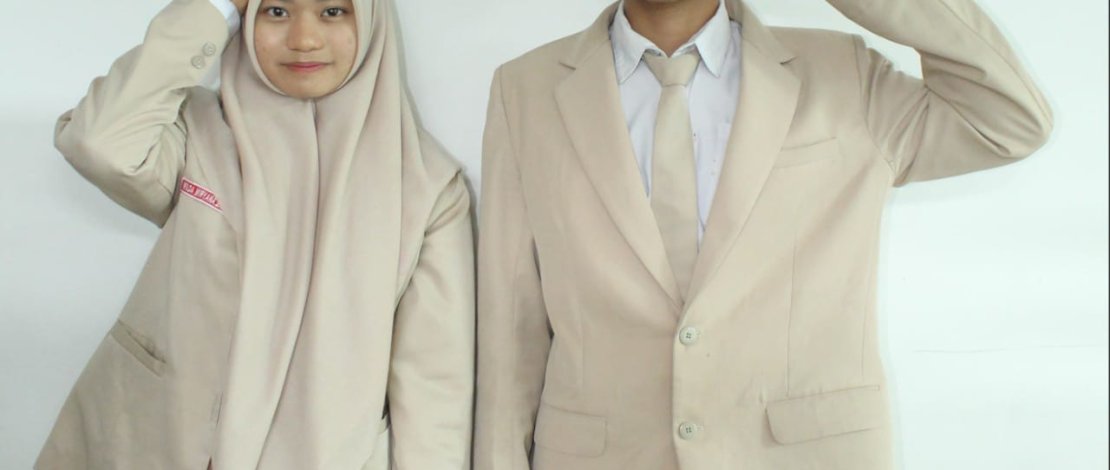 Muqaddimal Mukrimin - Wilda Wiryana Zhahira terpilih sebagai Ketua dan Wakil Ketua OSIS SMA Bosowa School Makassar.