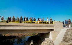 Gubernur Sulsel Resmikan Jembatan Sungai Balampangi Penghubung Sinjai - Bulukumba