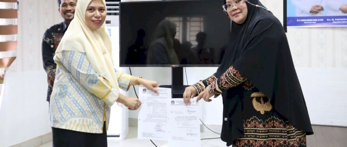 BKPSDM Kabupaten Luwu Timur memusnahkan 766 arsip inaktif dengan cara dicacah menggunakan alat pencacah kertas di Aula BKPSDM, Kamis, 5 Februari 2026.
