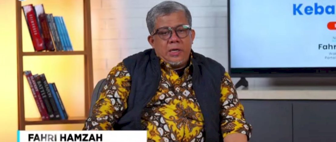 Fahri Hamzah, Wakil Ketua Umum Gelora.