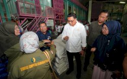 Tinjau Gudang Beras dan RPH di Gowa, Satgas Sapu Bersih Pastikan Ketersediaan Pangan dan Mutu Produk Sesuai Standar Pemerintah