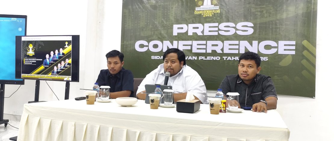 Konferensi Pers terkait pelaksanaan SDP HIPMI, Rabu malam, 12 Februari 2026.