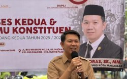 Reses di Dapil, Eric Horas Terima Aspirasi Soal Drainase, Bansos, Hingga Lampu Jalan
