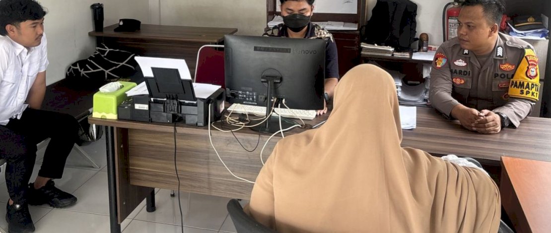 Korban penipuan online melapor ke Polres Kepulauan Selayar.