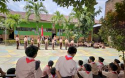 Latih Disiplin dan Kemandirian, SD Negeri Samata Gelar Perkemahan Sabtu-Minggu