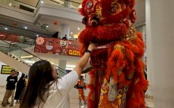 Malam Imlek, Ada Barongsai Keliling Hotel&nbsp; Claro