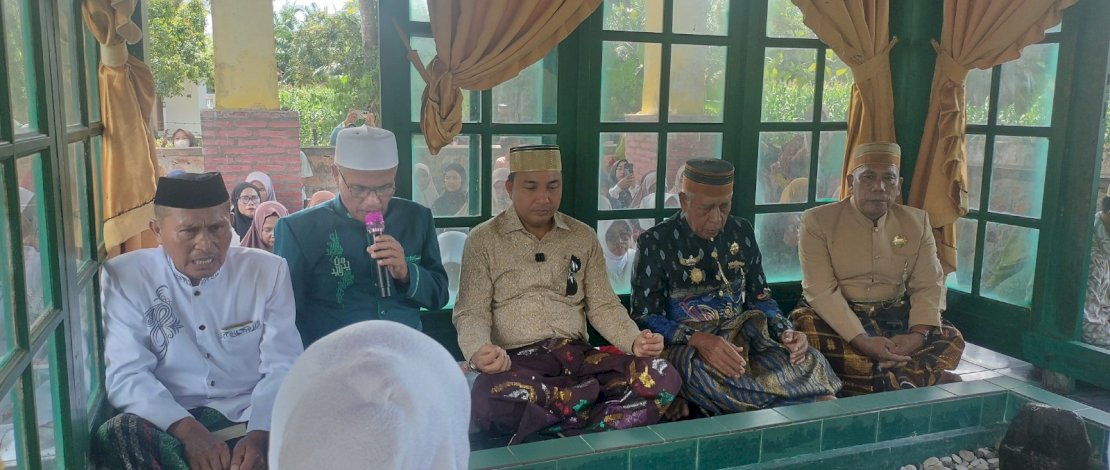 kehadiran Bupati Andi Abdullah Rahim dalam ritual adat tahunan &ldquo;Maggawe Samampa&rdquo;, Senin (16/2/2026).