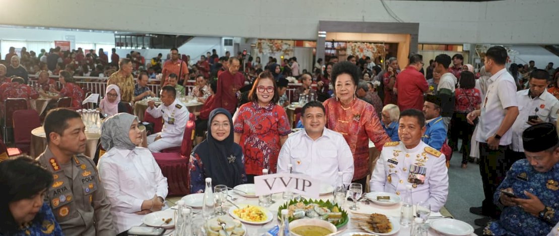 Gong Xi Fa Cai, Wali Kota Makassar Ajak Warga Tionghoa Perkuat Kebersamaan & Toleransi 