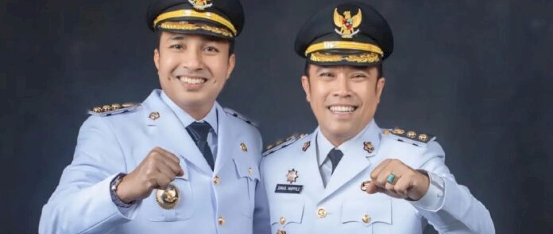 Bupati Luwu Utara, Andi Abdullah Rahim, dan Wakil Bupati, Jumail Mappile