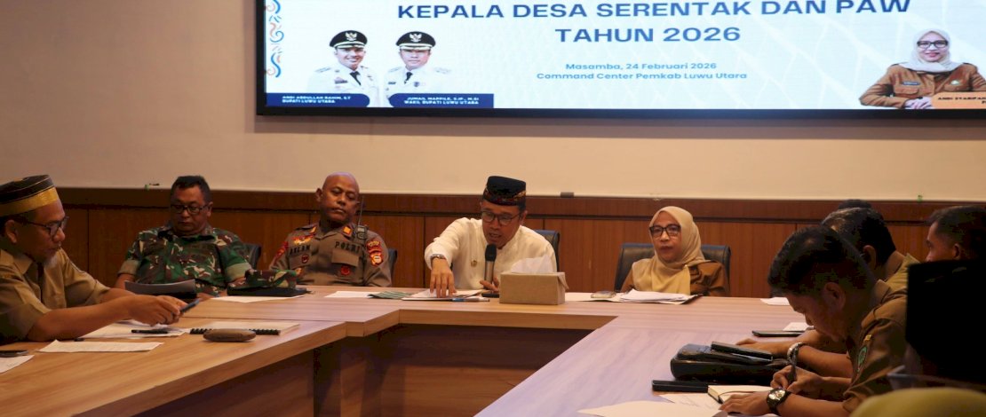 Wabup Jumail Tekankan Stabilitas dan Koordinasi Jelang Pilkades 2026