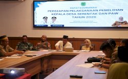 Wabup Jumail Tekankan Stabilitas dan Koordinasi Jelang Pilkades 2026