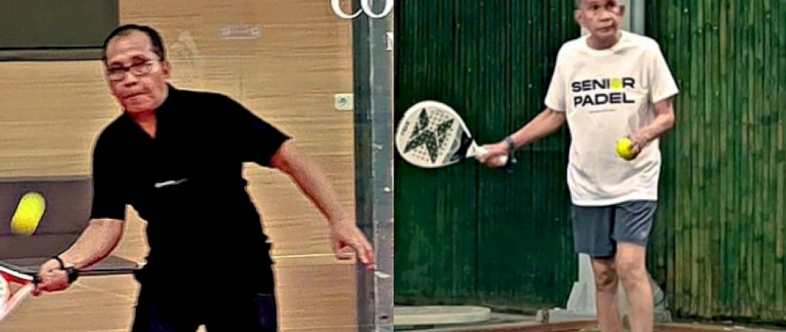 Danny Pomanto dan Andi Ilham Gazaling akan ikut berkompetisi di Rebound Padel, malam ini.