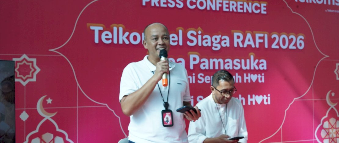 Vice President Area Network Operations Telkomsel Area Pamasuka, Anky Arief Priyagung