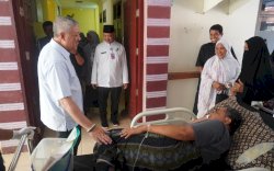 Pastikan Pelayanan Kesehatan Maksimal, Bupati Pinrang Kunjungi RSUD Lasinrang