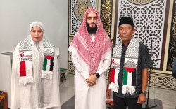 Safari Ramadan dari Gaza, Syaikh Yousef Serukan Solidaritas Palestina di Masjid Binti Marwati