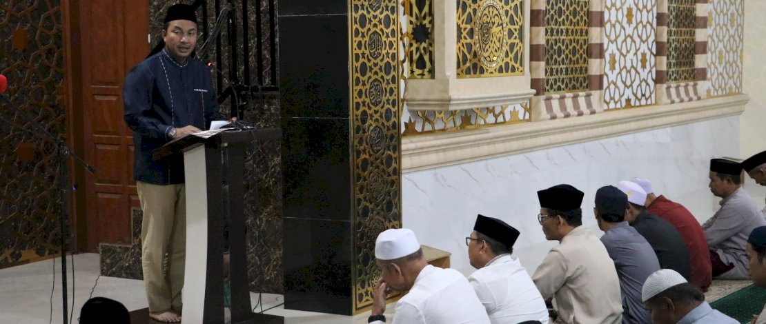 Bupati Andi Abdullah Rahim safari Ramadan di Kecamatan Sukamaju