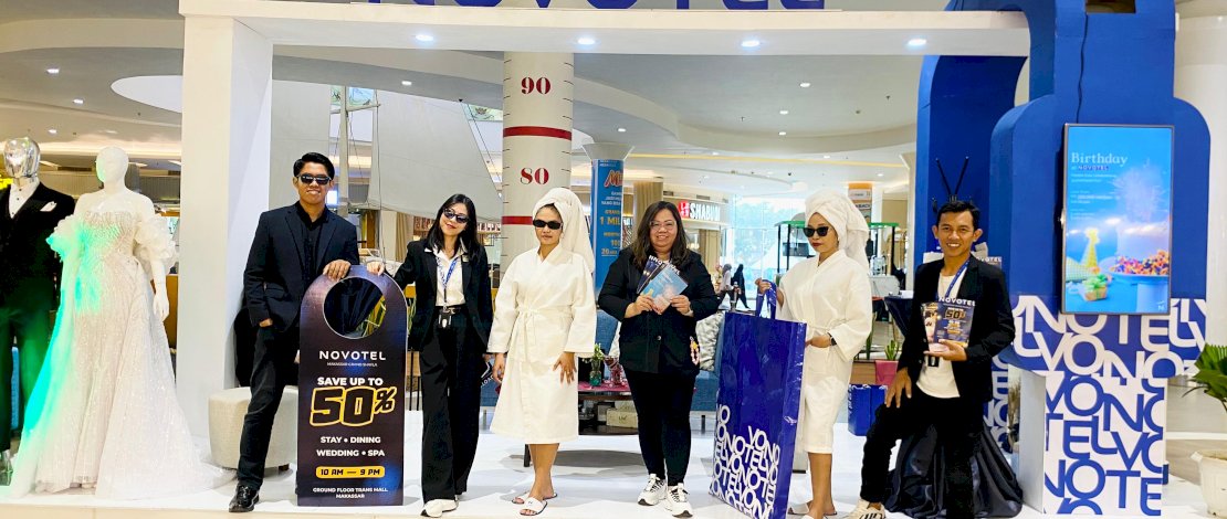Novotel Makassar Grand Shayla kembali menghadirkan pameran eksklusif dengan hadiah fantastis di Trans Mall Makassar pada 2 &ndash; 8 Maret 2026.
