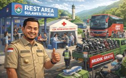 Sulsel Siaga Mudik 2026: Rest Area, Cek Kesehatan Gratis hingga Mudik Gratis Disiapkan
