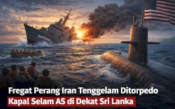 80 Awak Tewas dalam Insiden Karamnya Kapal Perang Iran di Dekat Sri Lanka