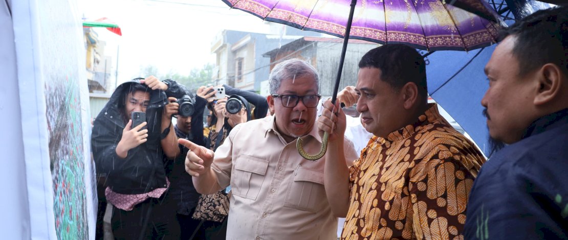 Wamen PKP dan Wali Kota Makassar Tinjau Kawasan Kumuh Pannampu, Hunian Vertikal Disiapkan Jadi Solusi