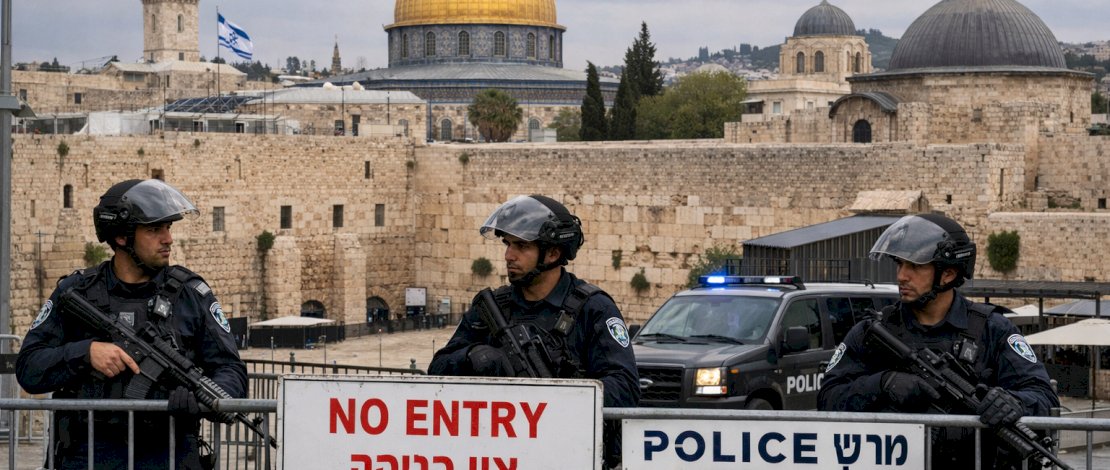 Ketegangan Memuncak, Israel Tutup Seluruh Tempat Suci di Kota Tua Yerusalem
