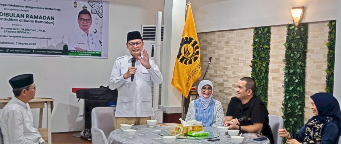 Civitas Akademika UNM, Taruna Ikrar Kupas Neuroscience Leadership: Sains Otak untuk Membangun Pemimpin Masa Depan Indonesia