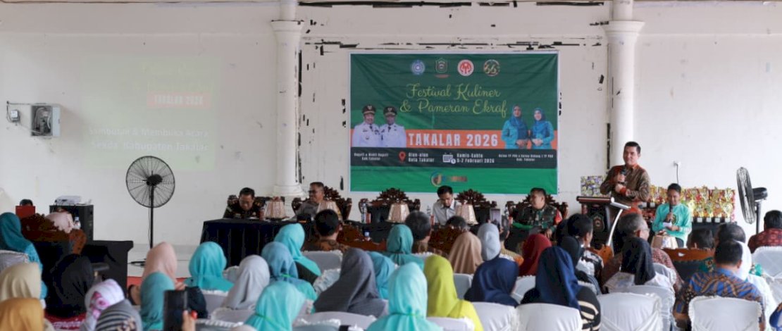 Festival Kuliner & Ekraf Takalar 2026 Dibuka, Potensi Kuliner dan Karya Lokal Siap Mendunia