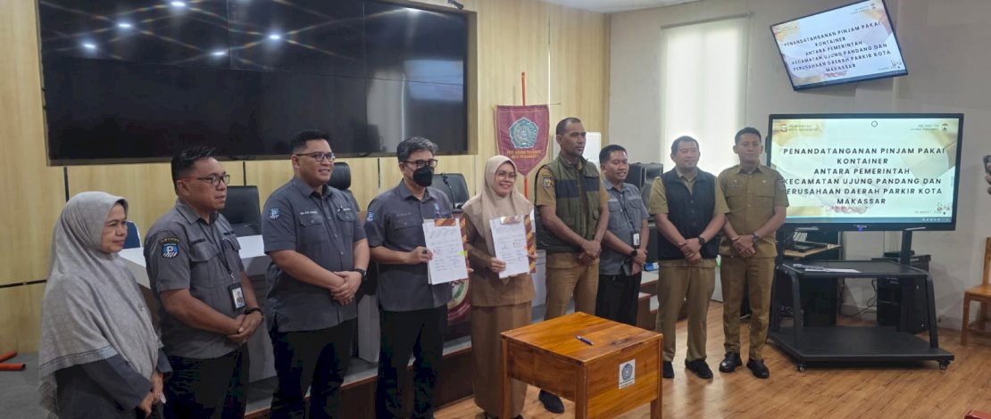 Perumda Parkir Makassar Raya bersama Pemerintah Kecamatan Ujung Pandang sepakat memanfaatkan kontainer tersebut sebagai kantor Unit Pelaksana Teknis, PD Parkir di kawasan Anjungan Pantai Losari. 